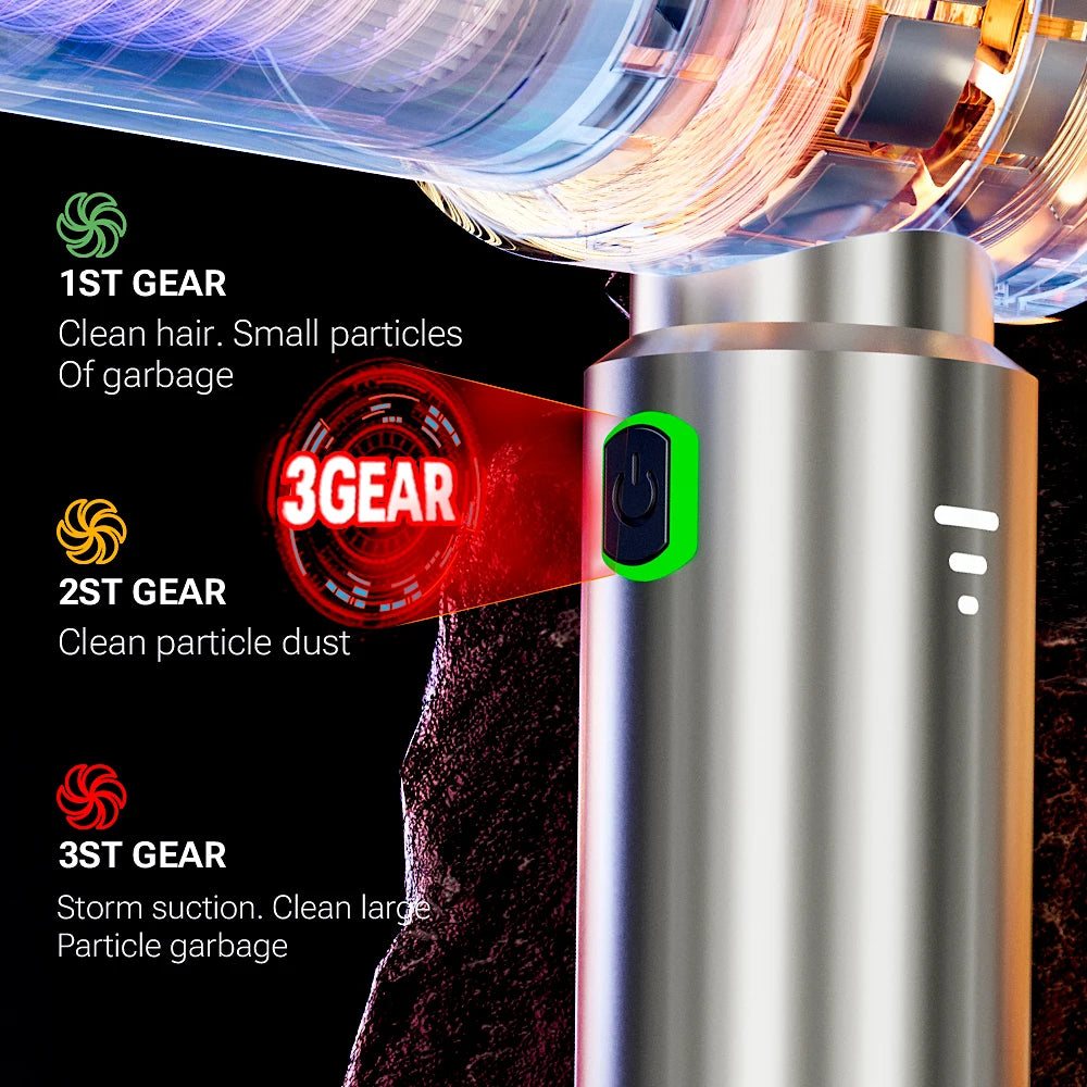 SZUK 2026 New Mini Car Vacuum Cleaner 985000Pa Wireless Vacuum Cleaner Powerful Suction Handheld Portable Vacuum Cleaner For Car
