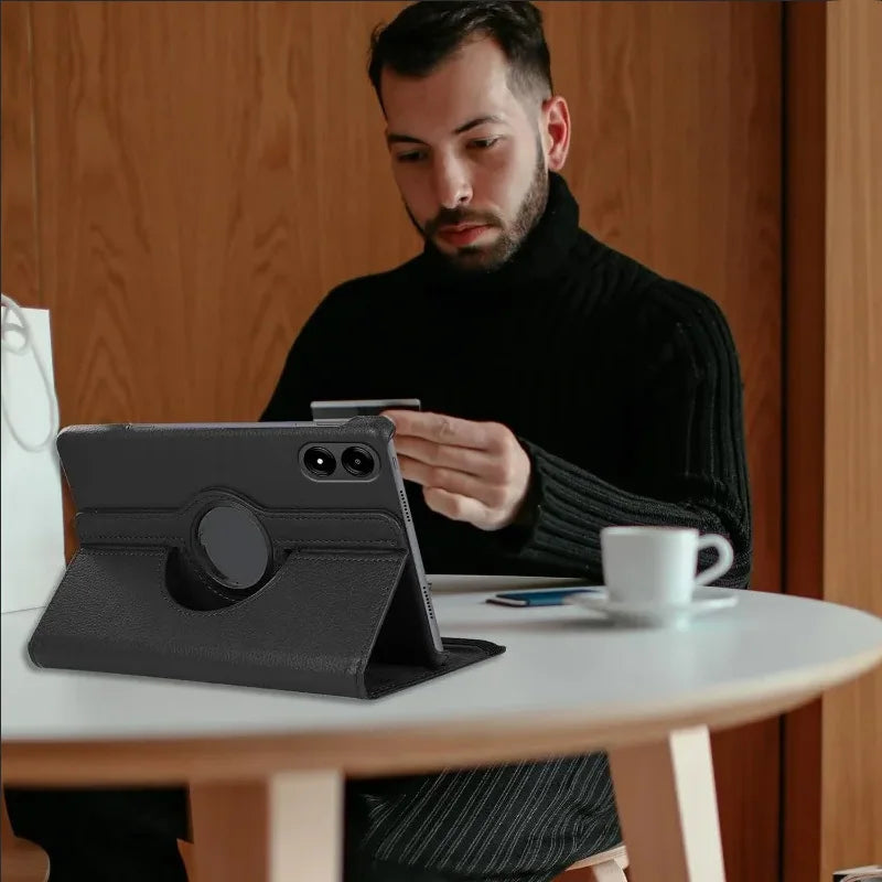 For Xiaomi Redmi Pad 2 Pro 12.1 inch 2025 Case 360 Rotating Flip Stand Tablet Funda For Xiaomi POCO PAD 12.1“ 2024 Case Cover
