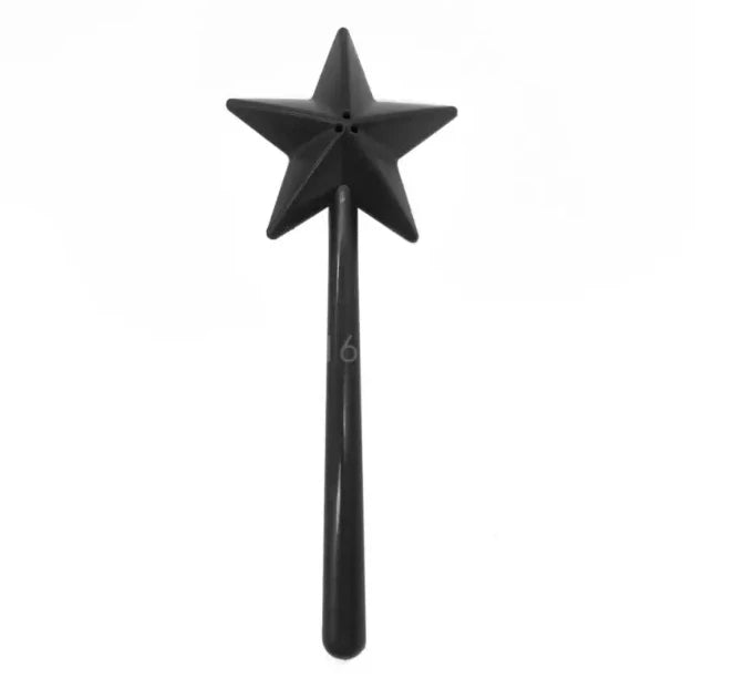 Refillable Magical Star Wand Portable Salt Pepper Spice Dispenser Shakers Set Kitchen Cooking BBQ Supplies Halloween Party Gifts