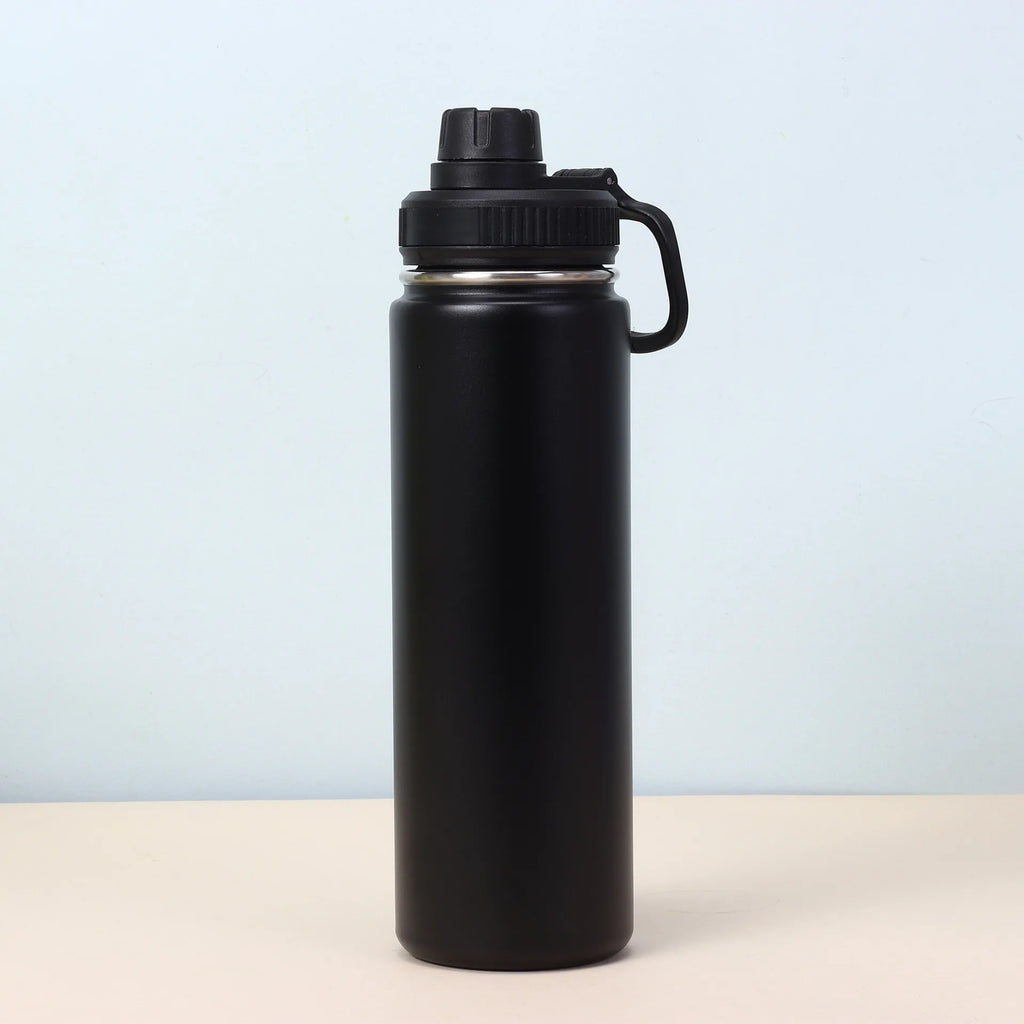 750ML Stainless Steel Thermos Cup Water Bottle Insulated Tumbler Portable Car Vacuum Flasks Outdoor Travel Drinkware Kettle