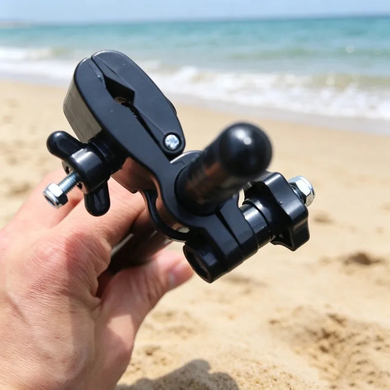 Ground Insert Pole Umbrella Clip Beach Umbrella Stand Plant Sunshade Sunscreen Umbrella Sturdy and Durable Umbrella Stand