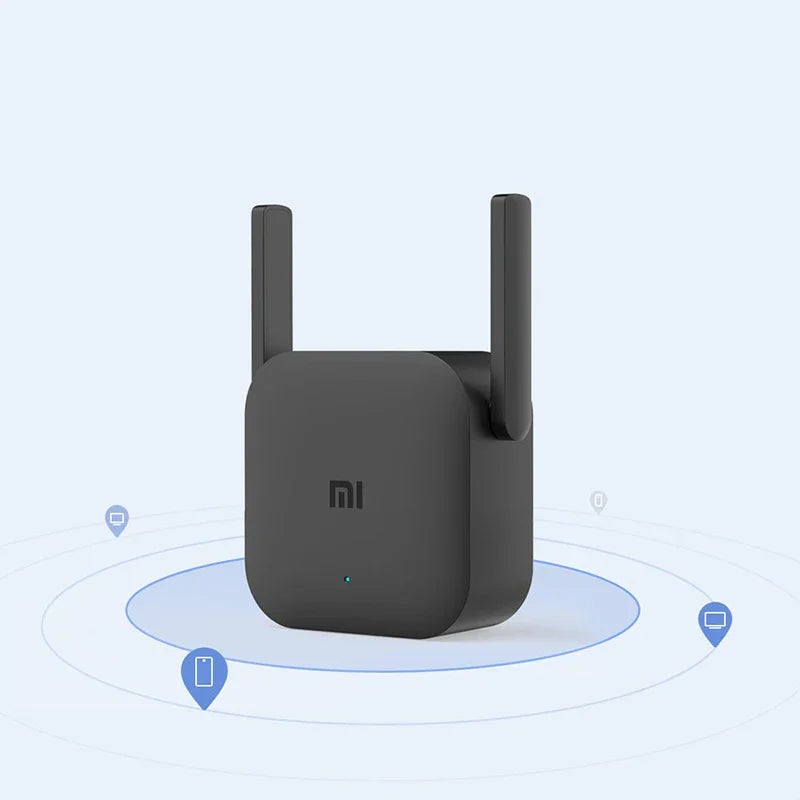 XIAOMI New WiFi Amplifier Pro，300M 2.4G Network Expander Repeater Power Extender Roteador，2 Antenna，For Mi Router Wi-Fi