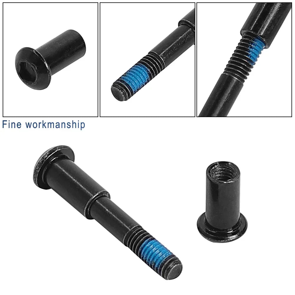 Folding Pothook Hinge Bolt for Xiaomi M365 Electric Scooter Screws Parts Repair Hardened Steel Lock Fixed Screw Hook Accessories
