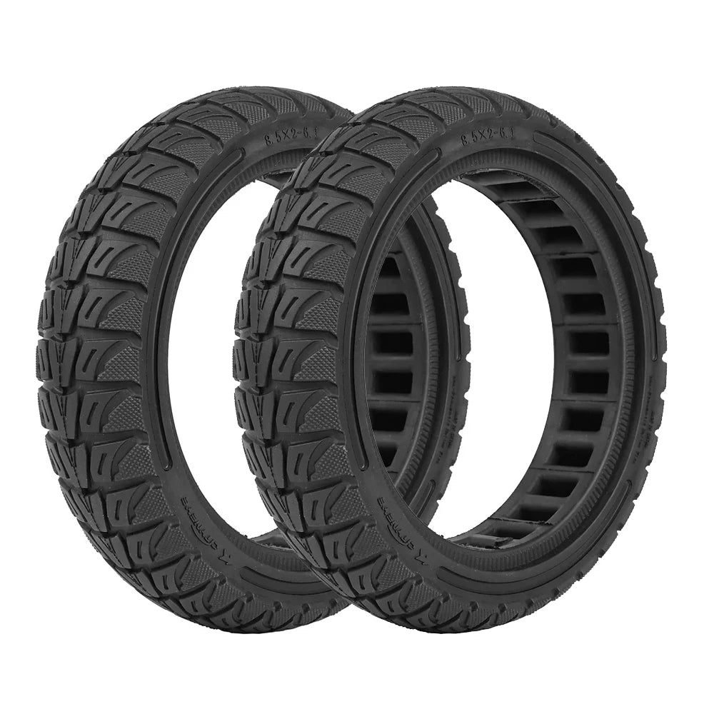 8.5 Inches Damping Durable Wheel 8.5x2-6.1 Honeycomb Solid Tire Colorful for Xiaomi M365 PRO PRO2 1S List Electric Scooter Tyre