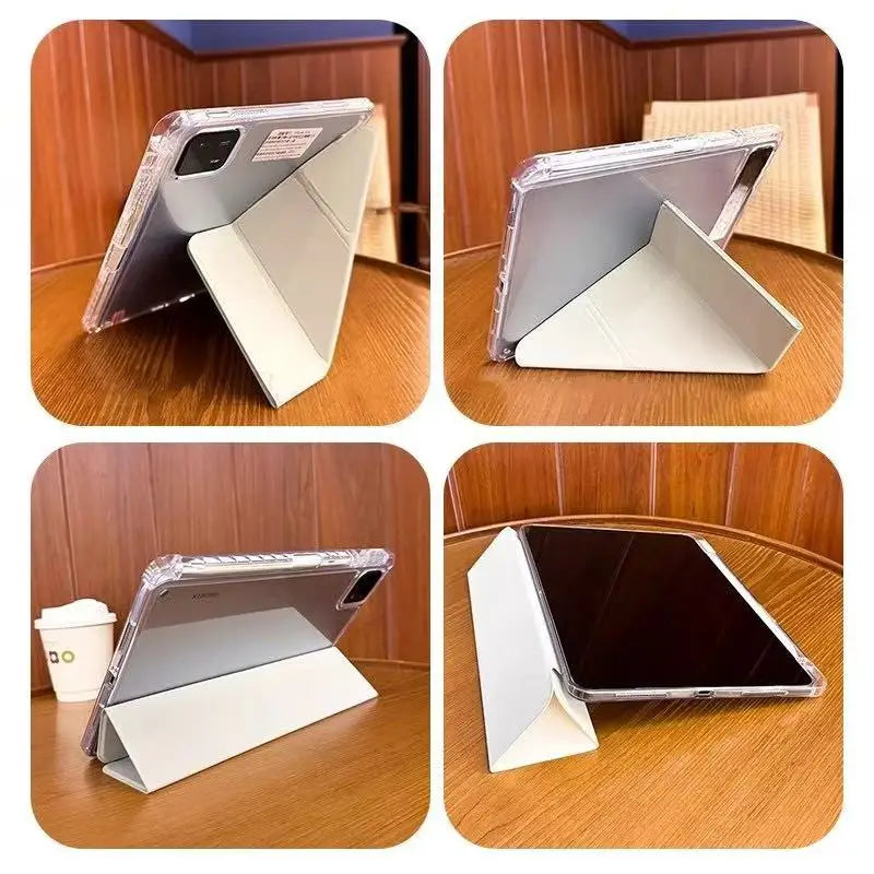 For Redmi Pad 2 Pro 12.1 SE 9.7 11 8.7 K Flip Stand Case Xiaomi mipad 5 6 7 8 pro 11.2 11 7s 8.8 Tablet with Auto Sleep Cover