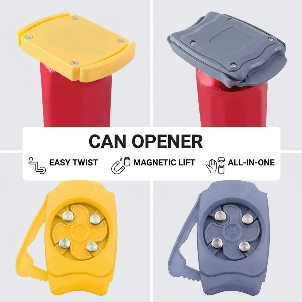 Multifunctional Can Opener Portable Beer Bottle Top Remover Manual Bar Tool Kitchen Gadgets for Party Camping