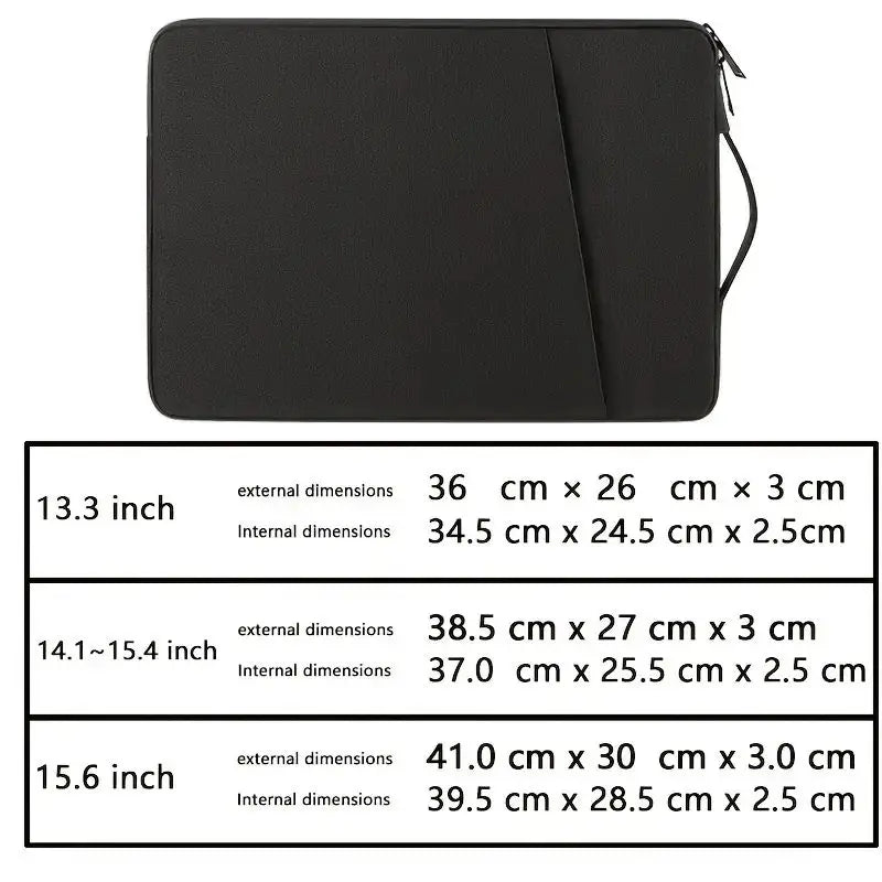 13/14/15.6 Inch Laptop Inner Bag, Tablet Protective Cover, Waterproof Thin Storage Bag, Laptop IPad Handbag