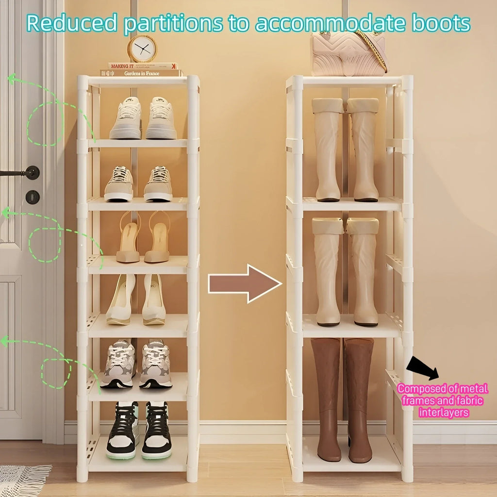 Shoe Cabinet Entrance Hanger and Shoe Rack Sneakers Glasses Handbags Living Room Cabinets Shoes Organizer Home Women Sunglasses