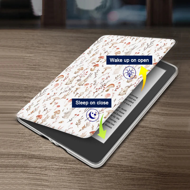 Magnetic Detachable Cover For Kindle Paperwhite 6 12th 11th 10th 8th Generation Case Kindle Colorsoft 1 2 3 5 6 6.8 7 Inch Pouch