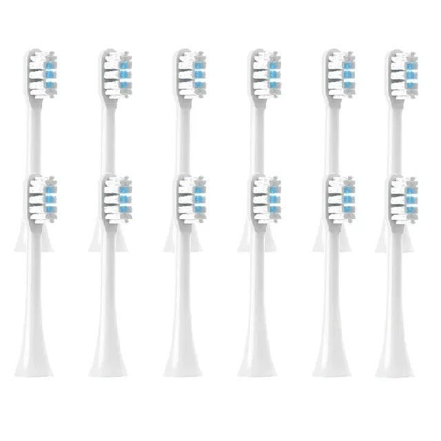 For XIAOMI T301 T302 Replacement Toothbrush Heads Sonic Electric Vacuum DuPon Toothbrush Soft Bristle Brush Heads 4/8/12PCS