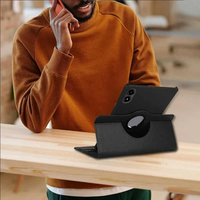 For Xiaomi Redmi Pad 2 Pro 12.1 inch 2025 Case 360 Rotating Flip Stand Tablet Funda For Xiaomi POCO PAD 12.1“ 2024 Case Cover