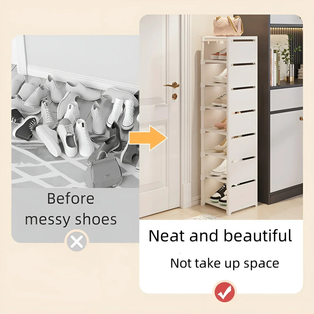 Shoe Cabinet Entrance Hanger and Shoe Rack Sneakers Glasses Handbags Living Room Cabinets Shoes Organizer Home Women Sunglasses