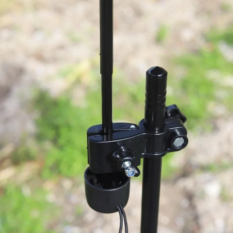 Ground Insert Pole Umbrella Clip Beach Umbrella Stand Plant Sunshade Sunscreen Umbrella Sturdy and Durable Umbrella Stand