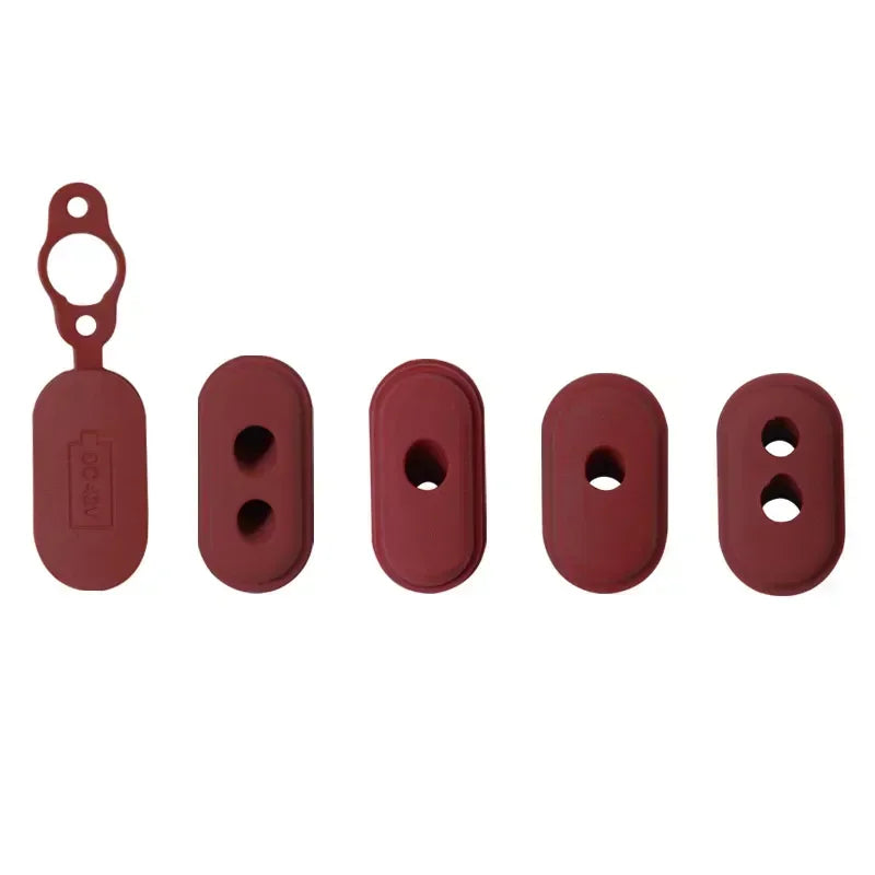 Battery Charging Port Dust Plug for Xiaomi M365 1S Pro Pro2 Electric Scooter Rubber Line Silicone Sleeve Charge Plugs Port Cover