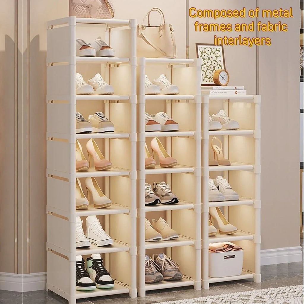 Shoe Cabinet Entrance Hanger and Shoe Rack Sneakers Glasses Handbags Living Room Cabinets Shoes Organizer Home Women Sunglasses