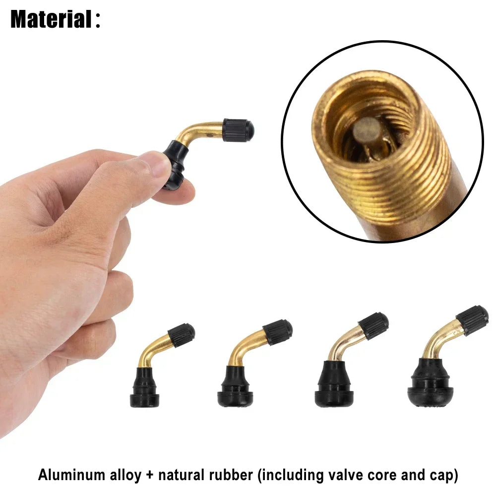 1/2/5/10pcs Tubeless Tyre Valve Stems Motorcycle PVR50 PVR60 PVR70 for Xiaomi /for Ninebot E-Scooter Vehicle Valve Nipple Parts
