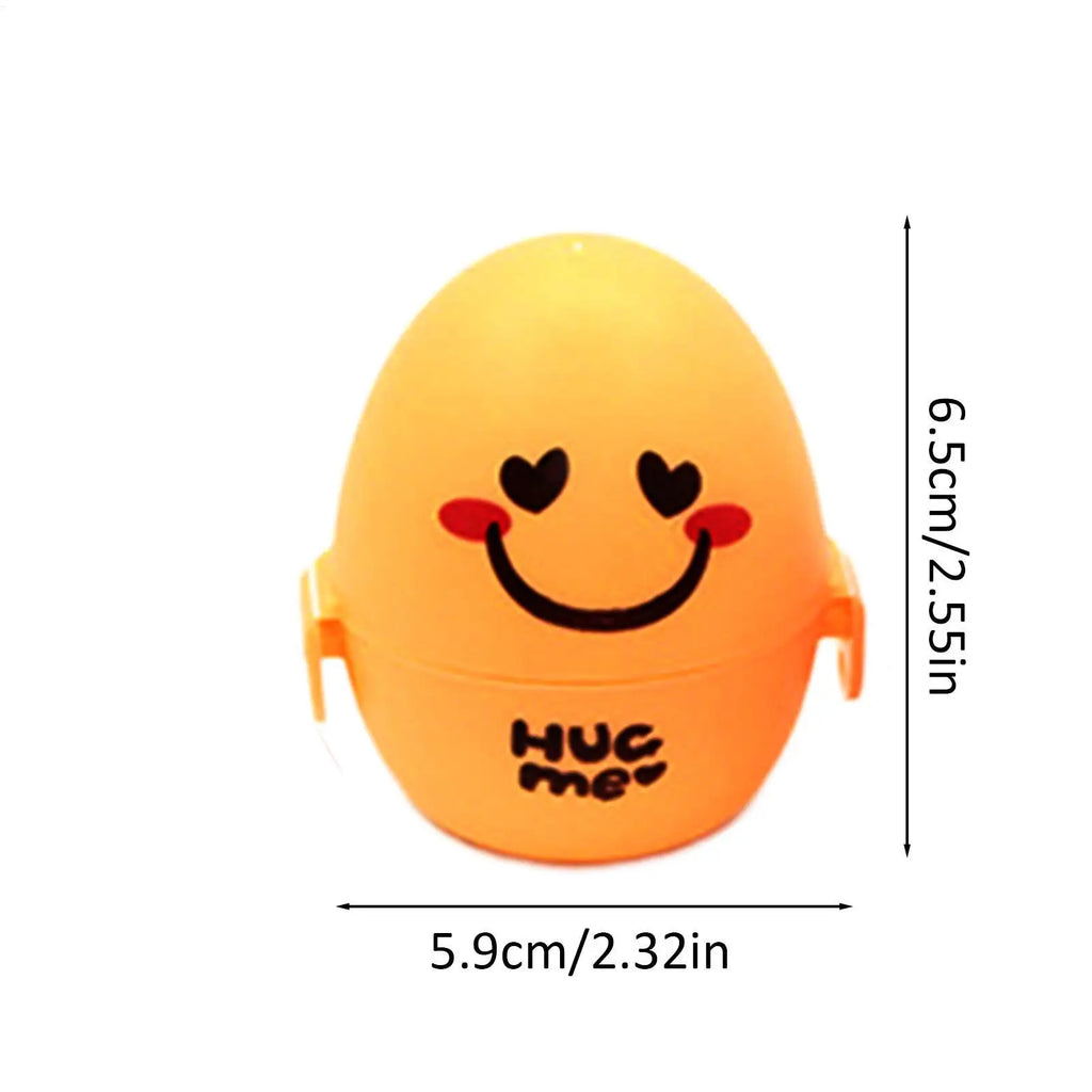 Travel Egg Container Cartoon Storage Box Portable Egg Protection Cover Kitchen Gadgets for Picnic Outdoor Travel Barbecues Home