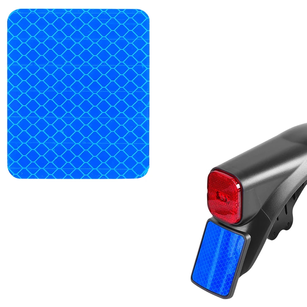 Electric Scooter Fender Reflective Sticker for Ninebot Max G2 F3 Pro Rear Mudguard Decoration for Night Safe Driving Accessories
