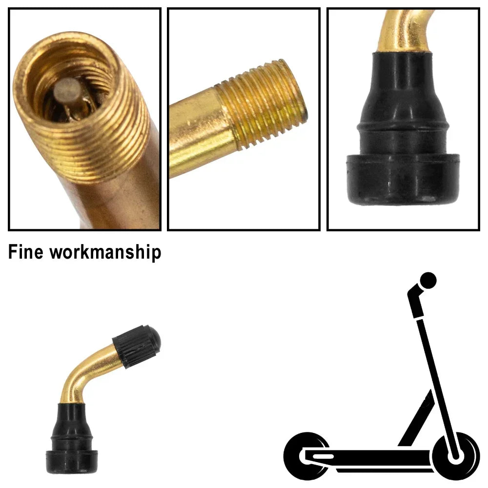 1/2/5/10pcs Tubeless Tyre Valve Stems Motorcycle PVR50 PVR60 PVR70 for Xiaomi /for Ninebot E-Scooter Vehicle Valve Nipple Parts