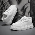 New Casual Shoes for Men 2025 Men's Oxford Shoes Retro Luxury Leather Shoes Fashion Breathable Sneakers Handmade Platform Boot