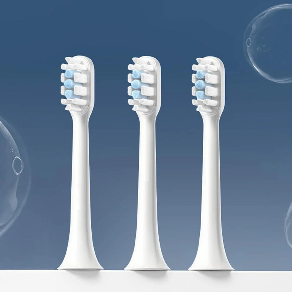 For XIAOMI T301 T302 Replacement Toothbrush Heads Sonic Electric Vacuum DuPon Toothbrush Soft Bristle Brush Heads 4/8/12PCS