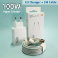XIAOMI 100W Charger Original Mi 17 Ultra 15t Poco F8 M8 Pro F7 Redmi Phone Chargers Hypercharge Wall Adapter Type C Cable Xiaomi