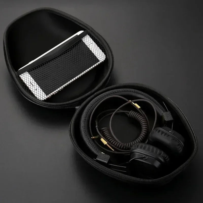 Earphone Case EVA Hard Shell Headset Protective Box Travel Headphone Carrying Bag for Xiaomi Audio-Technica Wireless Storage Bag