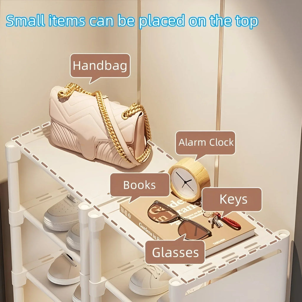 Shoe Cabinet Entrance Hanger and Shoe Rack Sneakers Glasses Handbags Living Room Cabinets Shoes Organizer Home Women Sunglasses
